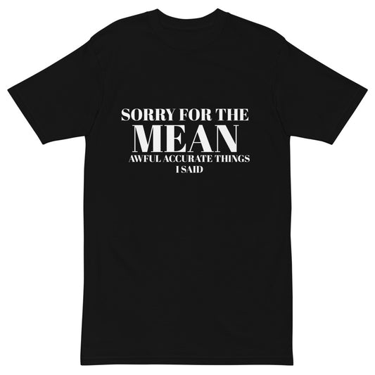 Men’s premium heavyweight tee