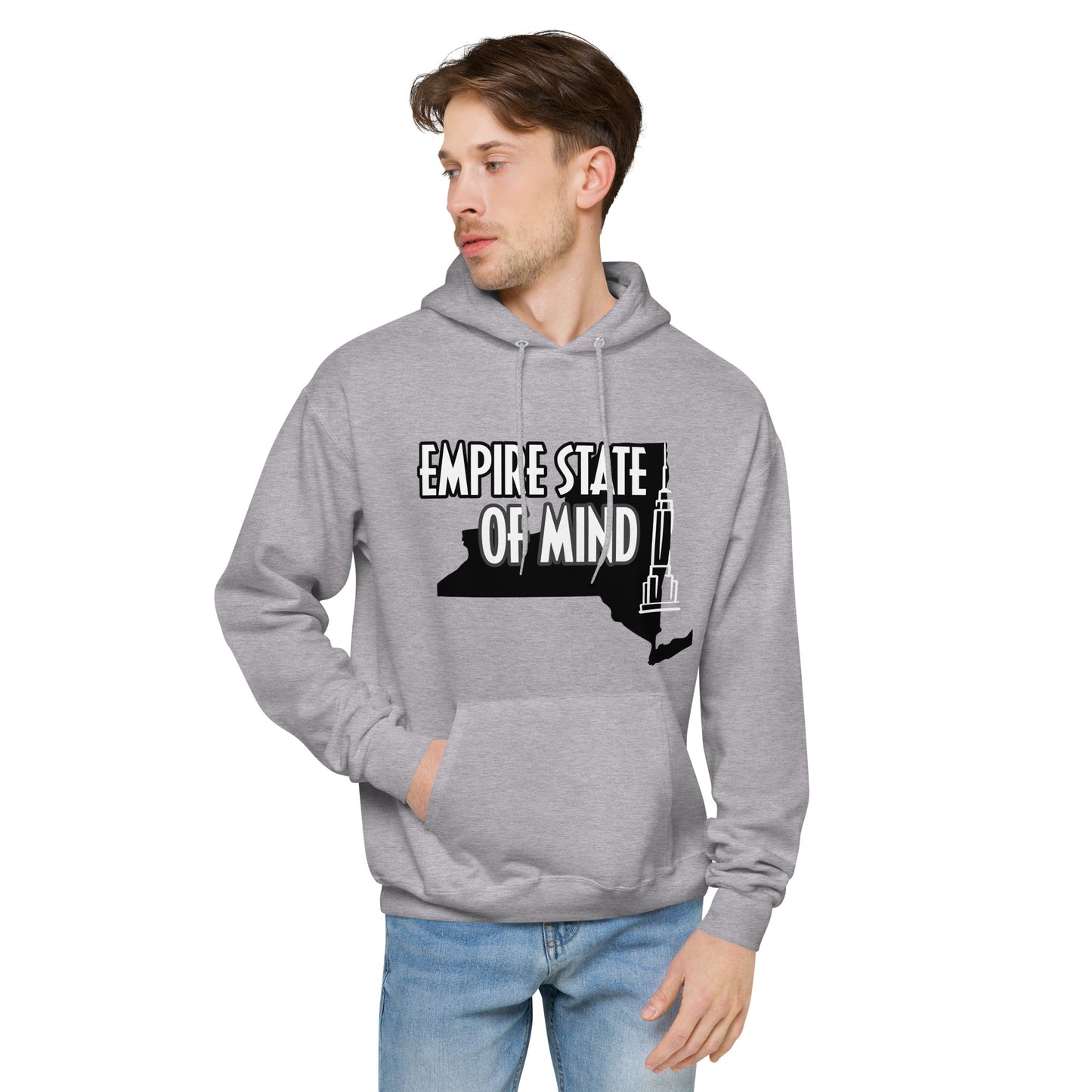Empire State fleece hoodie