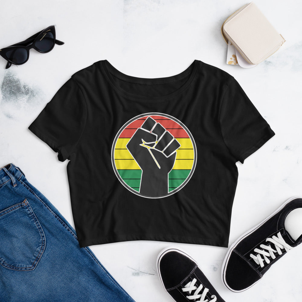 Black Lives Matter: Women’s Crop Tee